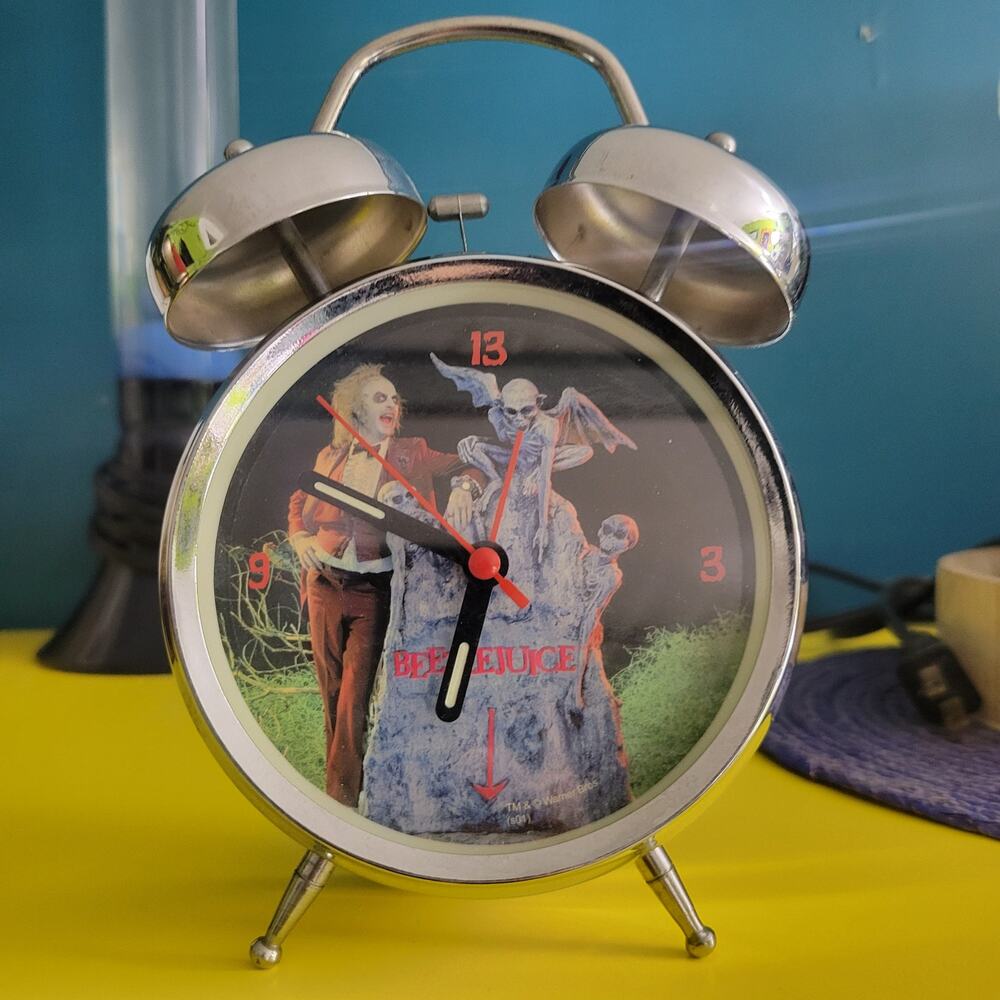 Beetlejuice Alarm Clock